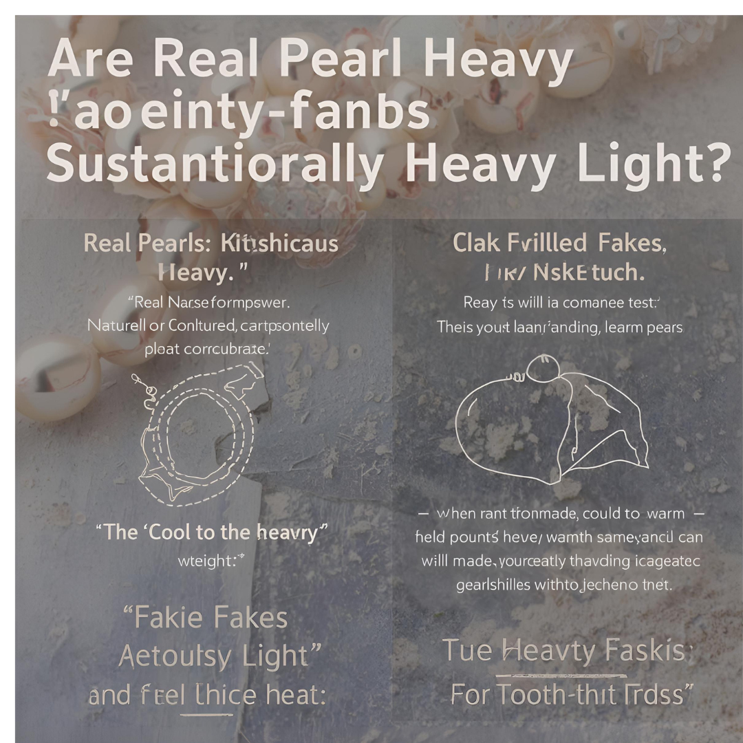 Are Real Pearls Heavy or Light